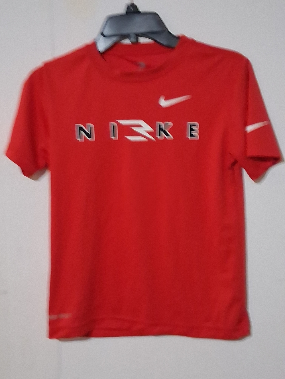 Nike Kids' Red Dri-FIT Graphic Tee